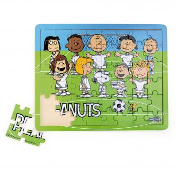 Legler 4247 Puzzle für Fußballfans – Peanuts Edition