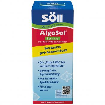Söll 11121 AlgoSol Forte 500 ml + test pH immediato