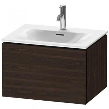 Meuble sous-vasque suspendu Duravit L-Cube noyer brossé 62 x 48,1 cm