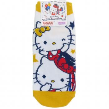 Sanrio Hello Kitty 50th Year Kitty-Mimmy Women's Socks