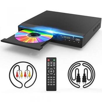 DVD Player with USB and Coaxial Inputs