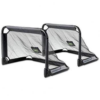 EXIT Pico stählernes Fußballtor 90 x 60 cm (2er-Set)