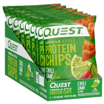 Quest Chili Lime Crunchy Tortillas