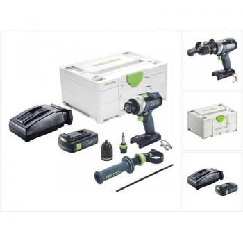 Perceuse-visseuse Festool 18 V avec batterie 3,0 Ah