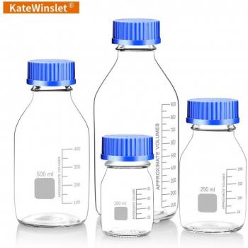Blue Glass Reagent Bottle 500ml