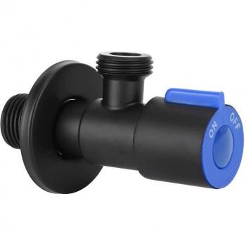 Válvula de agua fría de triple esquina para cocina y baño