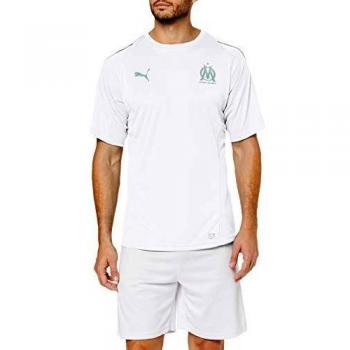 White OM Training Shirt by Puma – Men's – Large – No Sponsorship