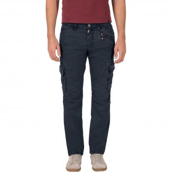 Pantaloni Cargo Timezone Regular Stretch Blu Notte 34