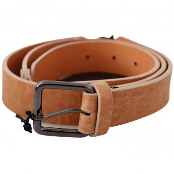 Costume National Women's Brown Leather Belt