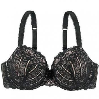 Dorina Celine T-Shirt Bra Reggiseno, Nero, 75G