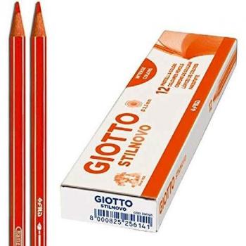 Lápices Giotto Stilnovo Rojo 12 Piezas