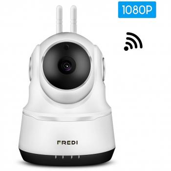 FREDI 1080P HD Webcam Interna WiFi