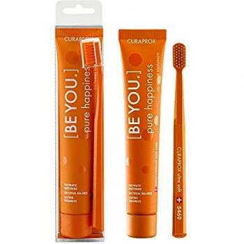 Curaprox – Be You Dentifrice Pêche-Abricot Pure Happiness – 90 ml