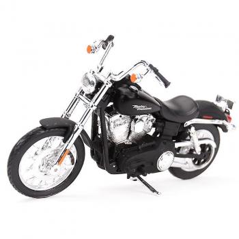 Maisto 1:18 Moto Dyna Street Bob 2006 Harley-Davidson Die Cast Noir