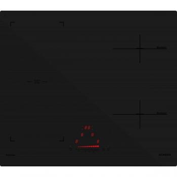 Piano Cottura Schock 60 cm 4 Fuochi Induzione Nero