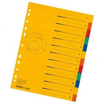 Intercalaires Herlitz Jaune