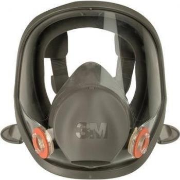 Respiratore 3M A.6800M, maschera di protezione respiratoria, silicone, taglia M
