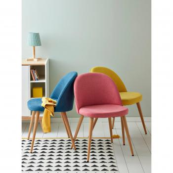 Silla Bubble para niños amarilla
