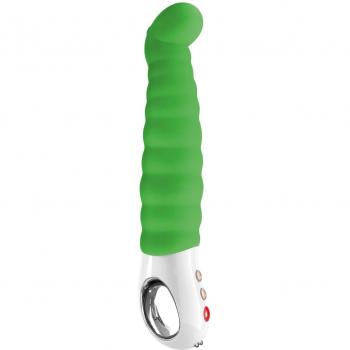 Fun Factory PATCHY Paul G-Spot Vibrator Rechargeable Green Silicone