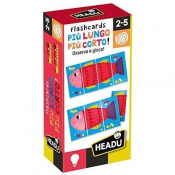 HEADU IT24582 Flashcards più lungo più corto