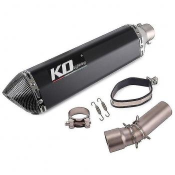 Escape DB‑Killer 51 mm, Mid Link Tube – BMW F800GS/F650GS/F700GS/F800GT