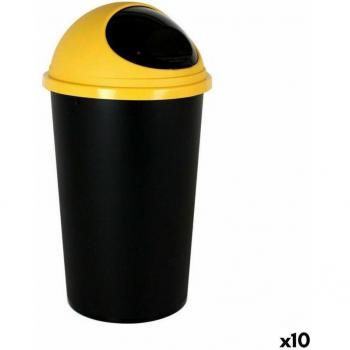Cestino Piccolo Tontarelli 25 Litri – Design Giallo/Nero