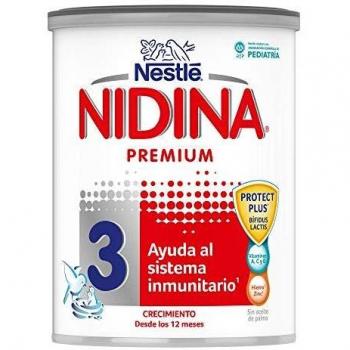 Nestlé NIDINA 3 Leche de crecimiento en polvo, fórmula infantil, a partir de los 12 meses – 800 gr