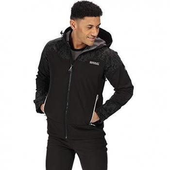 Camisa de Outdoor Hewitts V SoftShell con Capucha Reflectante para Hombre