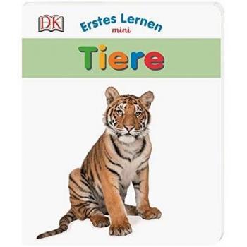 Erstes Lernen Mini. Tiere: Bildwörterbuch Mit Glitzerfolie Ab 1 Jahr
