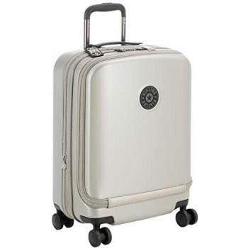Kipling Curiosity PKT Valise Cabine, 55 cm, 50 Litres, Argenté