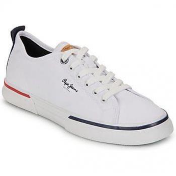 Chaussures Basses Toile Pepe Jeans Kenton Smart M Blanc