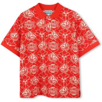 Kenzo Polo Coton Piqué 2 ans Rouge