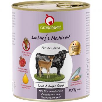 GranataPet 12 x 800 g Alimento umido per cane
