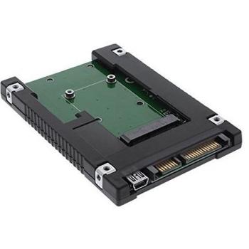 Laufwerksadapter Festpallenadapter 2,5 SATA auf mSATA SSD