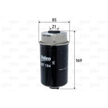 VALEO 587184 Kraftstofffilter – OEM-Qualität