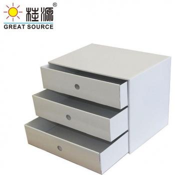 Foldable Kraft Paper Storage Cabinet