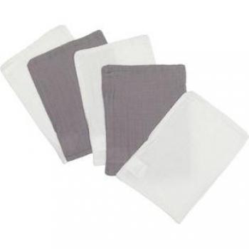 Vasknely Guanti Lavaggio Muslin KindgsRad – Set da 5