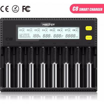 MiBOXER PowerHub 8 Ranuras con Display