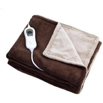 HeatWave SoftMicro Plush Electric Blanket – 120 W, 160×120 cm, 220‑240 V, Europe Socket