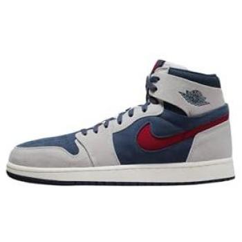 NIKE Air Jordan 1 Zoom CMFT 2 – Herren, Echtleder, Blau, Size 46