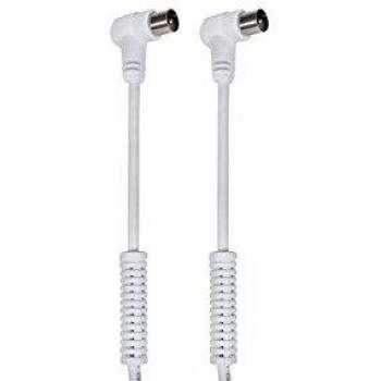 DCU CABLE ANTENA BASIC 90º FILTRO 1,5M BLANCO