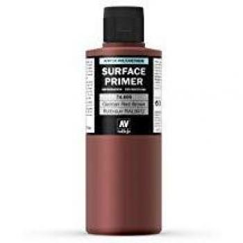 Volumen 200 ml: Vallejo German Red Brown Acrylic‑Polyurethane Primer
