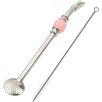 UPORS Premium 304 Stainless Steel Mate Drinking Straws – Filter + Brush Set
