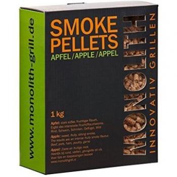 Monolith Räucherpellets / Grillpellets Apfel 1kg Karton
