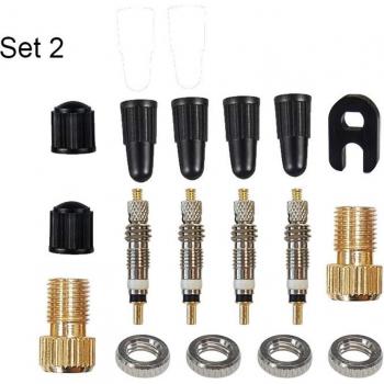 Cycling Presta Valve Core Set with Removal Tool