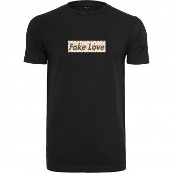 T-Shirt Mister Tee Manches Courtes Fake Love