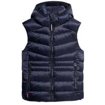 Doudoune Superdry Femme Bleu S
