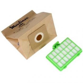 10 Sacs Papier + 1 Filtre Hepa H10