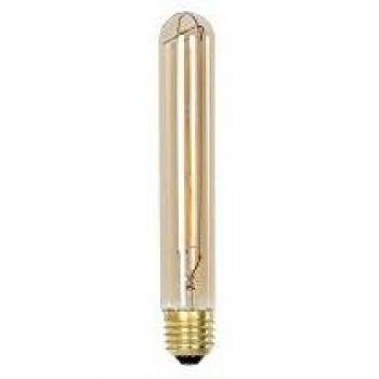 3W E27 Amber LED Tube Bulb 135lm 2300K
