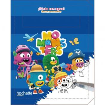 ¡Pinta con agua! Busca y encuentra. Momonsters.